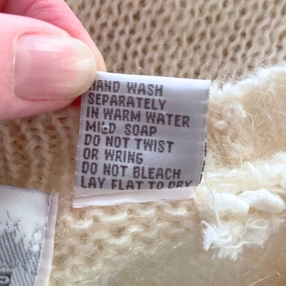 Vintage Mohair Blend Cardigan Sweater Small - Picture 8 of 8